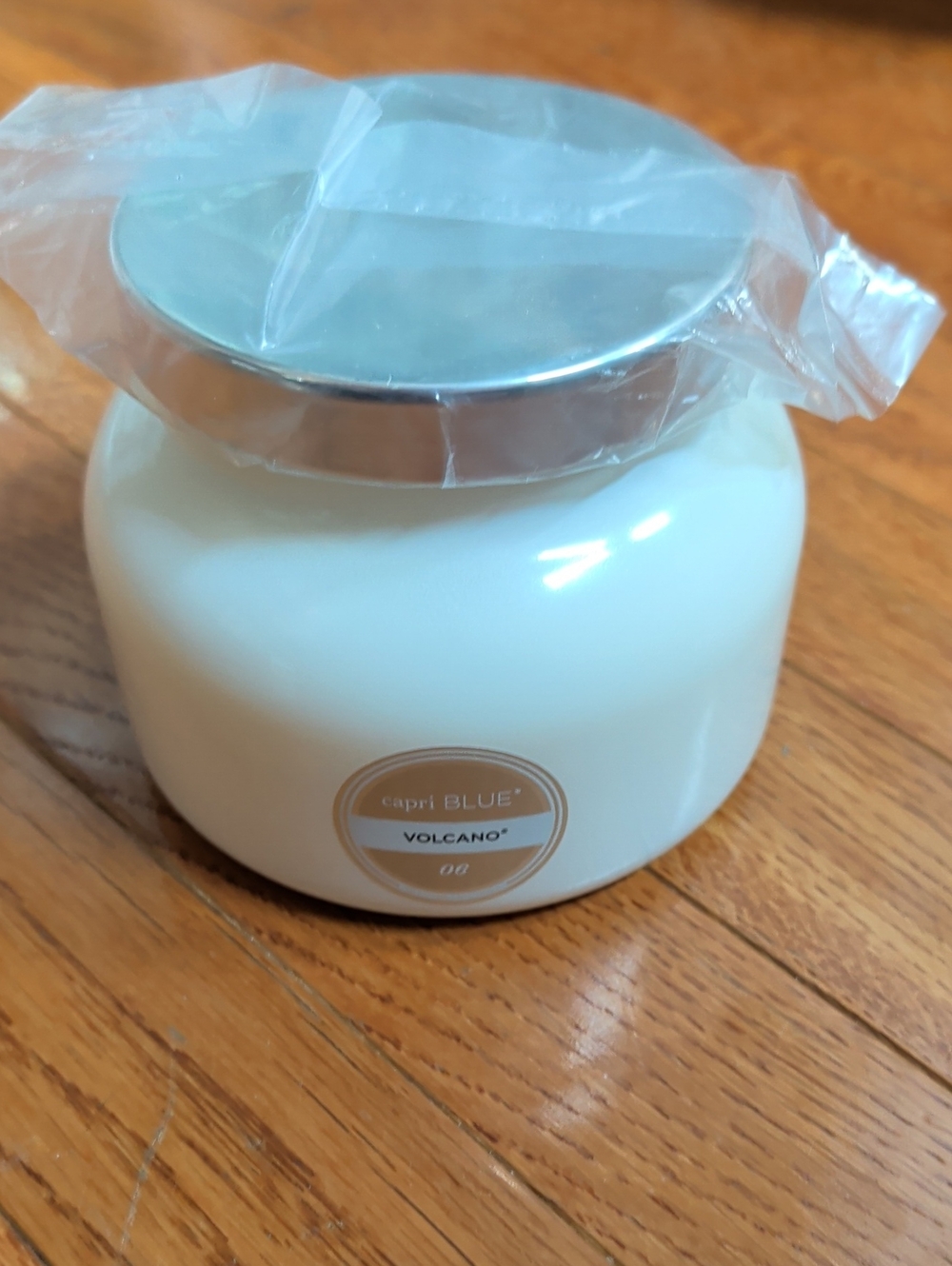 Capri Blue Volcano Jar Candle - Cream